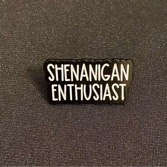 Don’t be surprised if this enamel pin gets you smiles and helps start the fun - Picture 2 of 4